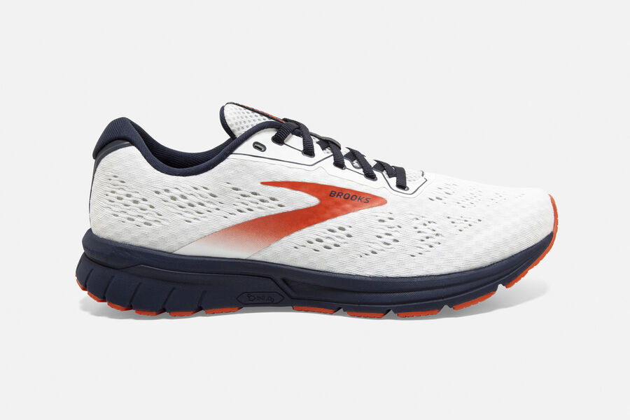 Brooks Anthem 3 Road Löparskor Herr - Vita/Röda - 2413-QJYXC